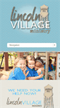 Mobile Screenshot of lincolnvillageministry.com